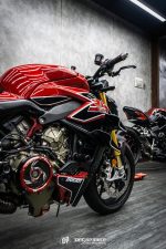 Ducati Streetfighter V4 dán PPF TPU Bóng - Ảnh 3
