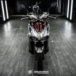 Honda AirBlade đổi màu xám bóng