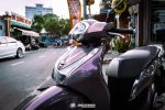Honda SH Mode dán đổi màu biến sắc - Ảnh 2