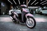 Honda SH Mode dán đổi màu biến sắc