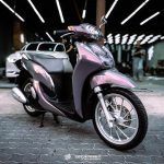 Honda SH Mode dán đổi màu biến sắc