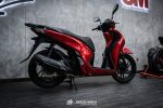 Honda SH dán đổi màu đỏ bóng