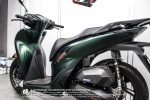 Honda Sh160i dán đổi màu Satin Royal Green - Ảnh 2
