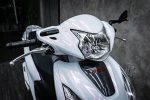Honda Vision dán đổi màu trắng ngọc trai