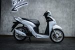 Honda Vision dán đổi màu trắng ngọc trai - Ảnh 5
