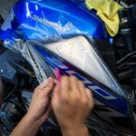 Kawasaki Z300 dán PPF TPU Bóng