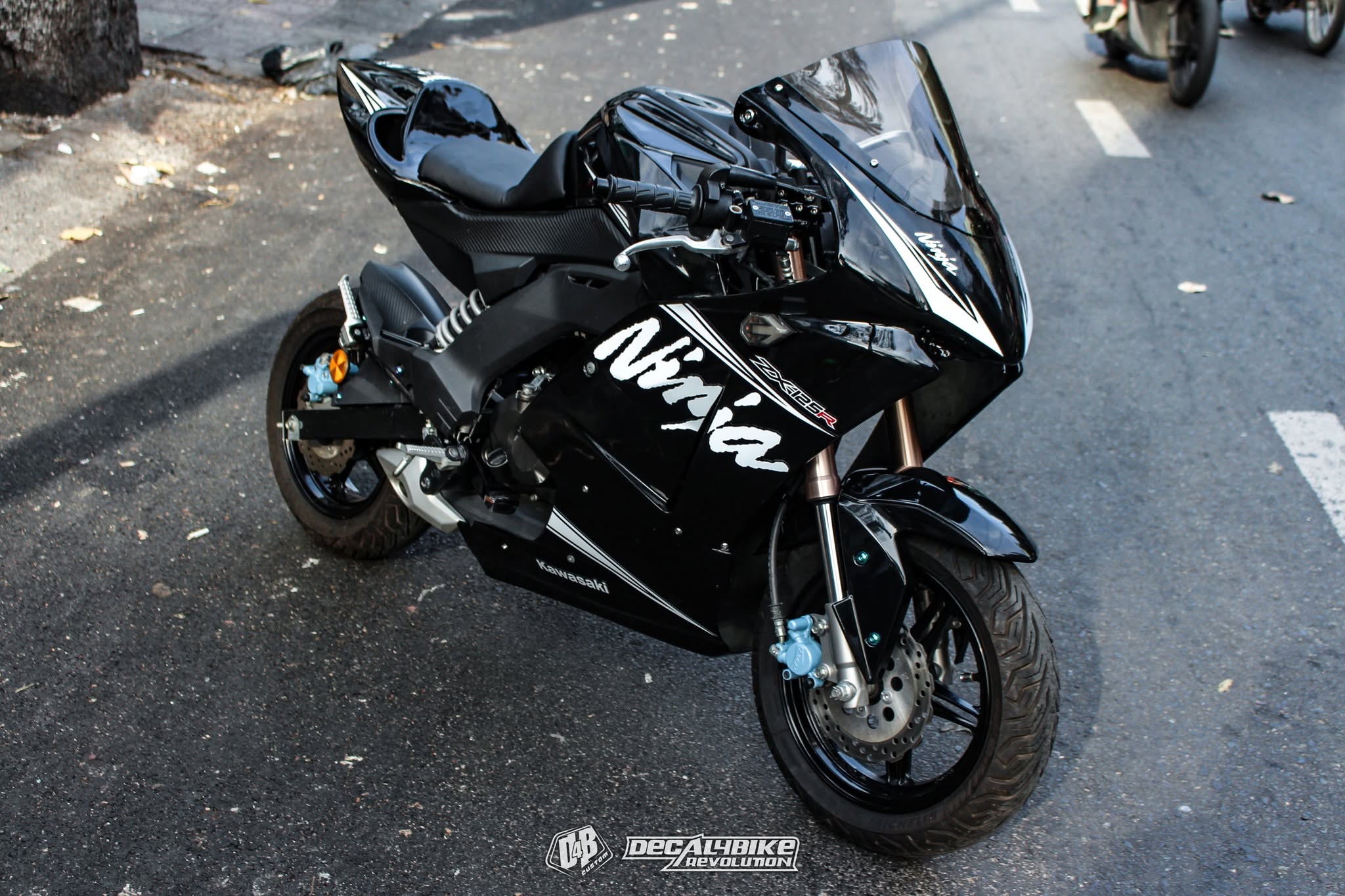 Kawasaki ZX-150r tem cơ bản 1 Kawasaki ZX-125r tem cơ bản - Ảnh 1