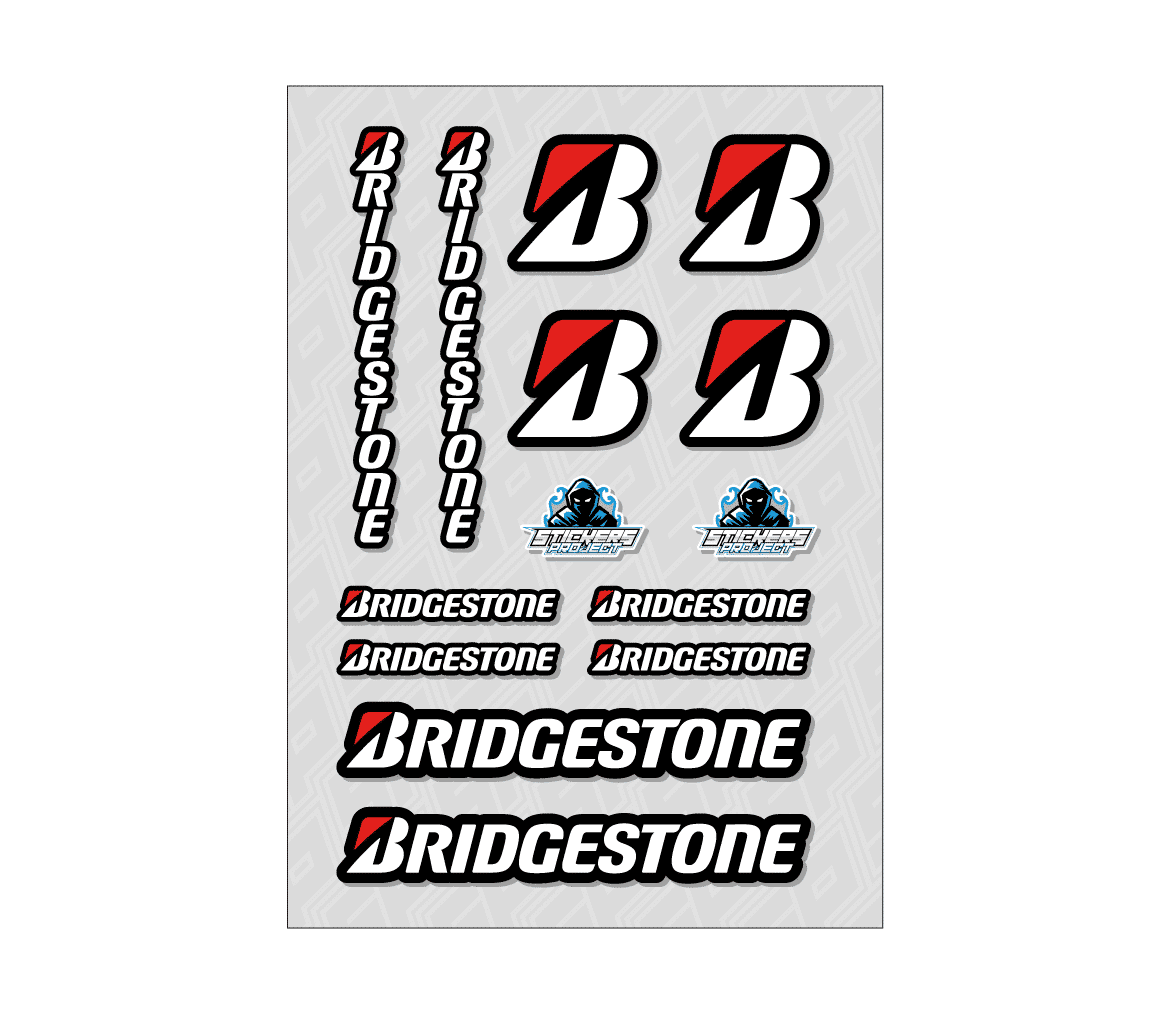 Sticker KIT Bridgestone Sticker KIT Bridgestone - Ảnh 1
