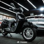 Vespa GTS dán PPF TPU Bóng