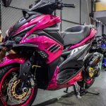 Yamaha NVX Hồng Chrome