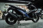 Yamaha NVX dán đổi màu đen mờ