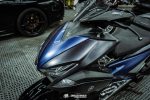 Yamaha NVX dán đổi màu đen mờ - Ảnh 5